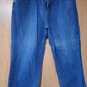 Tommy Hilfiger Women's Relaxed Fit Blue Denim Jeans